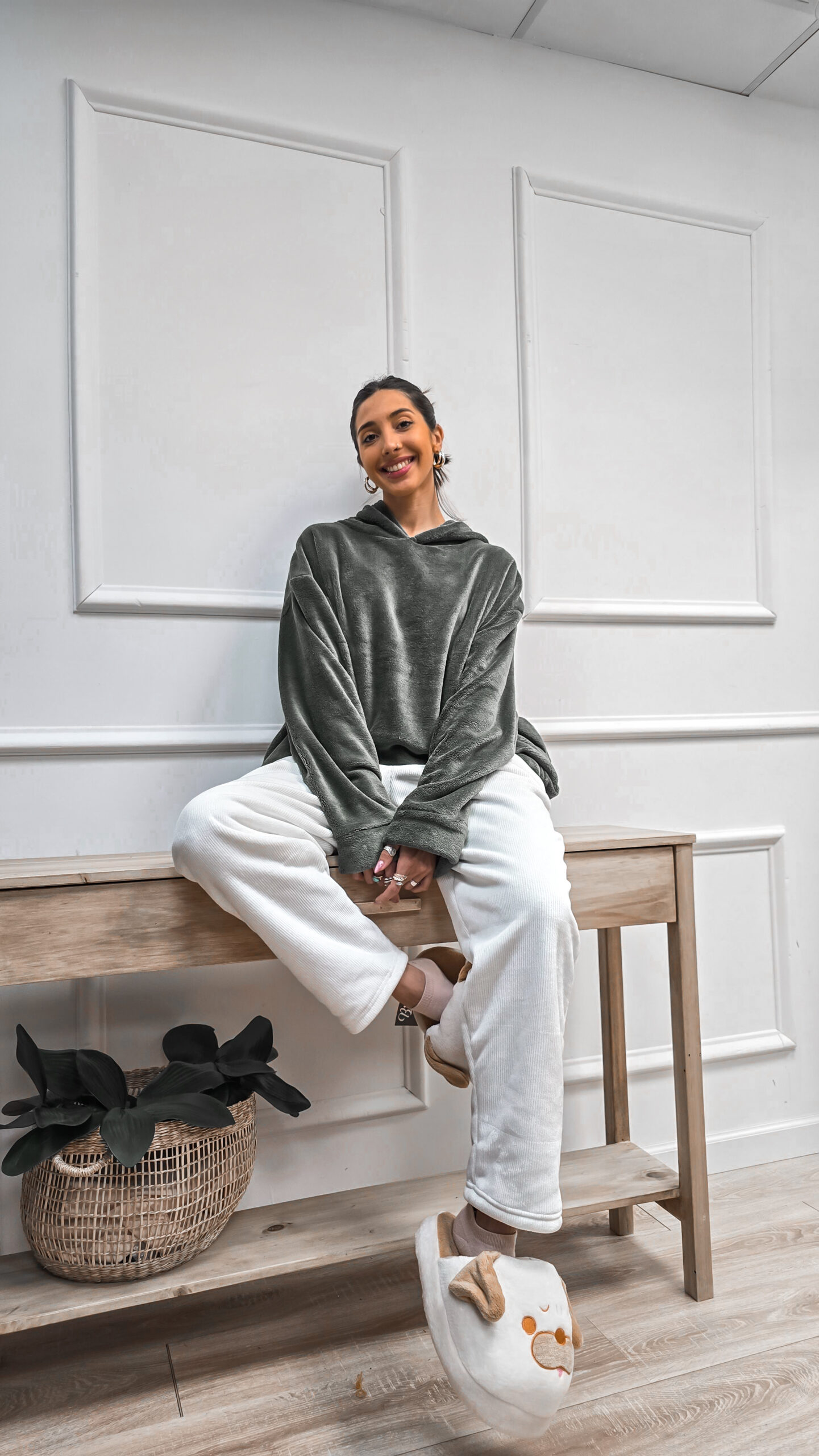 Maxibuzo Liso con Bolsillos - Imagen 3